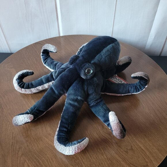 Douglas Octopus Blue/Gray Plush Stuffed Cuddle Toy, Ocean Beach Plush EUC - Picture 3 of 8